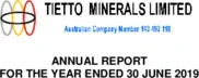 Tietto Minerals Limited