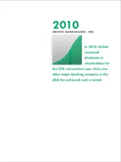 United Bankshares, Inc.