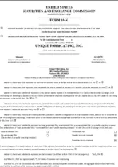 Unique Fabricating, Inc.