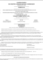 Unique Fabricating, Inc.