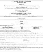 Splash Beverage Group, Inc.
