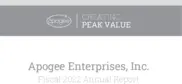 Apogee Enterprises, Inc.