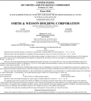 Smith & Wesson Brands, Inc.