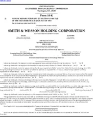 Smith & Wesson Brands, Inc.