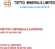 Tietto Minerals Limited