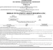 Bridge Investment Group Holdings Inc.