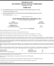 Lixte Biotechnology Holdings, Inc.