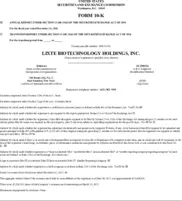 Lixte Biotechnology Holdings, Inc.