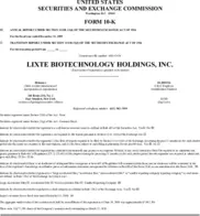 Lixte Biotechnology Holdings, Inc.