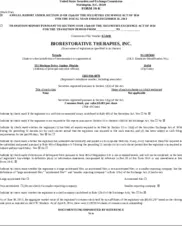BioRestorative Therapies, Inc.