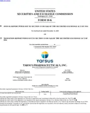 Tarsus Pharmaceuticals, Inc.