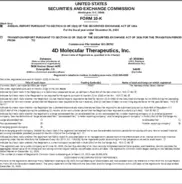 4D Molecular Therapeutics, Inc.