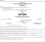 First Watch Restaurant Group, Inc.