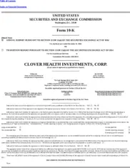 Clover Health Investments, Corp.