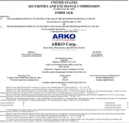 Arko Corp.