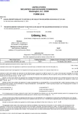 Udemy, Inc.