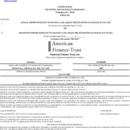 The Necessity Retail REIT, Inc.