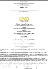 Golden Matrix Group, Inc.