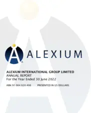 Alexium International Group Limited
