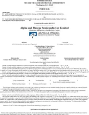 Alpha & Omega Semiconductor