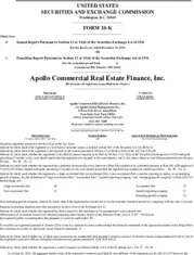 Apollo Commercial Real Estate Finance, Inc.