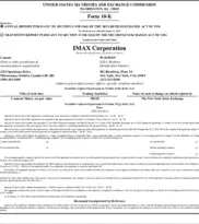IMAX Corporation