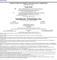 AquaBounty Technologies, Inc.