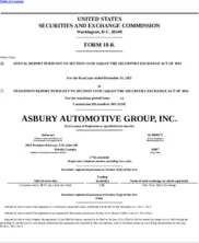 Asbury Automotive Group, Inc.