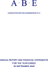Associated British Engineering plc