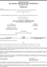 Atlas Lithium Corporation