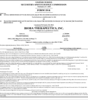 Biora Therapeutics, Inc.