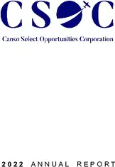 Canso Select Opportunities Corporation
