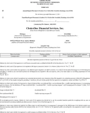 ChoiceOne Financial Services, Inc.