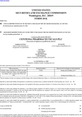 Centessa Pharmaceuticals plc