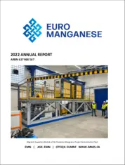 Euro Manganese Inc.