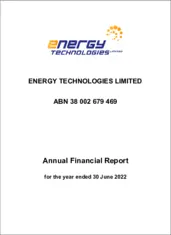 Energy Technologies