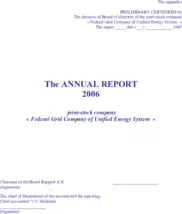 Federal Grid Company Of Unified Energy