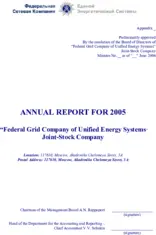 Federal Grid Company Of Unified Energy