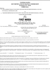 First Watch Restaurant Group, Inc.