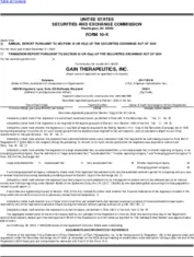 Gain Therapeutics, Inc.
