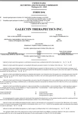 Galectin Therapeutics Inc.