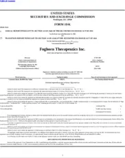Foghorn Therapeutics Inc.