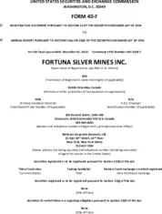 Fortuna Silver Mines Inc.