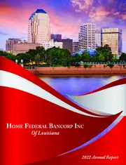 Home Federal Bancorp, Inc. of Louisiana