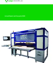Judges Scientific Plc