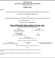 Kaival Brands Innovations Group, Inc.