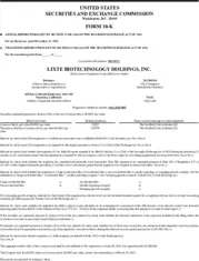 Lixte Biotechnology Holdings, Inc.