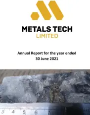 MetalsTech Limited