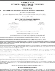 Mexco Energy Corporation