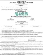 Natures Sunshine Products
